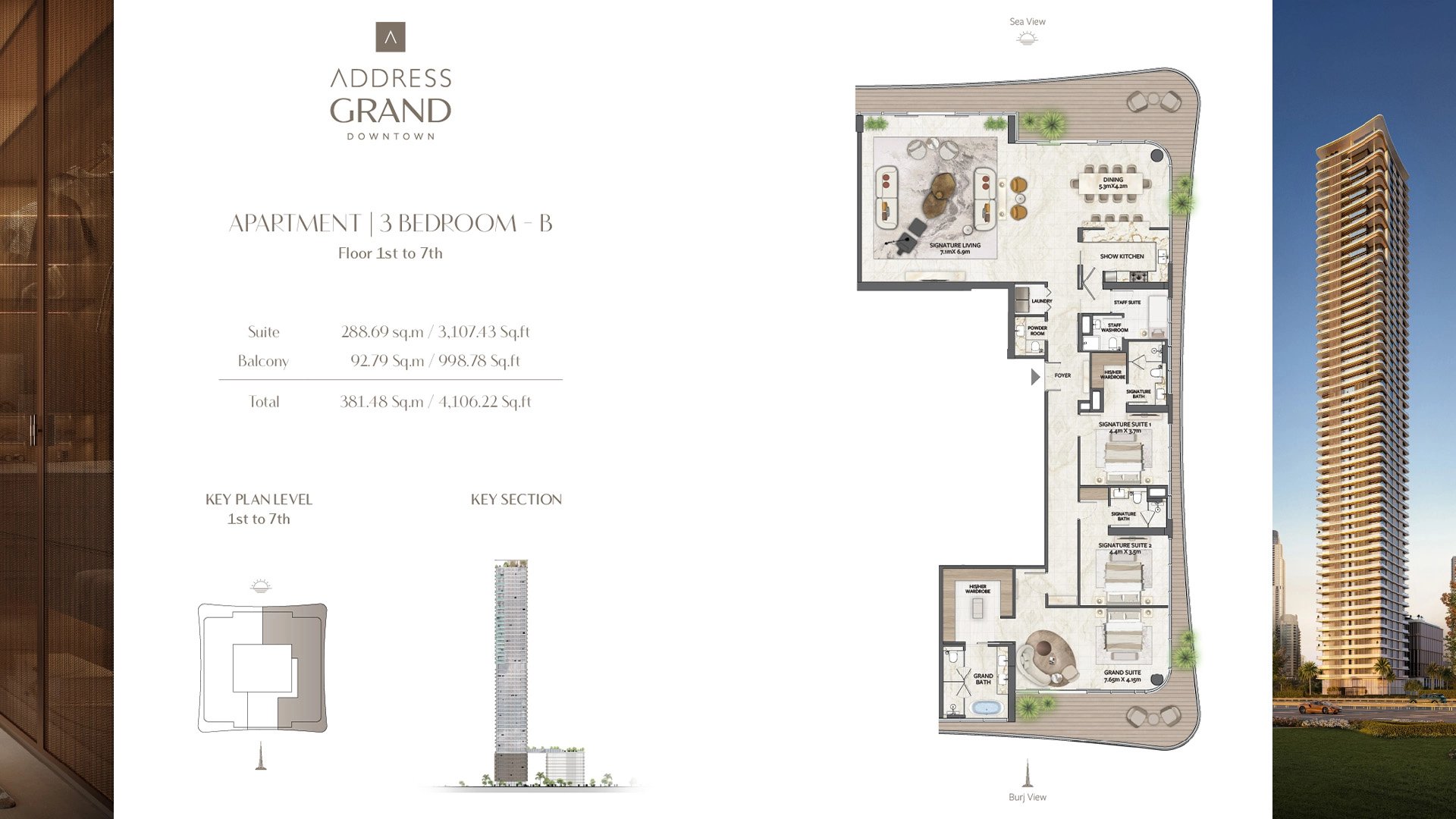 3 BR - Type A